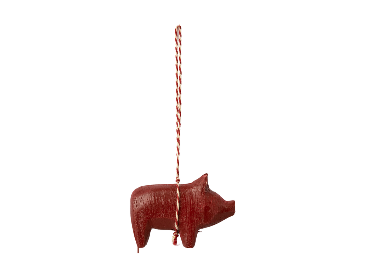 Maileg Ornament Schwein rot