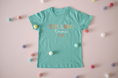 Schulkind Shirt bunt