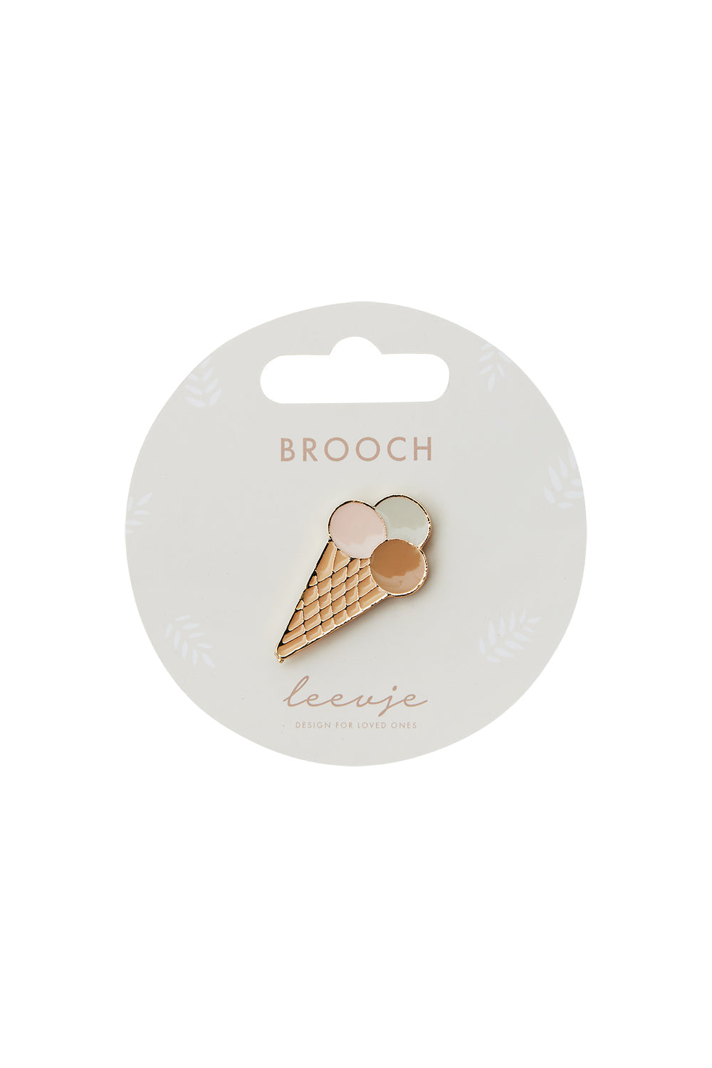 Brosche "Ice Cream"