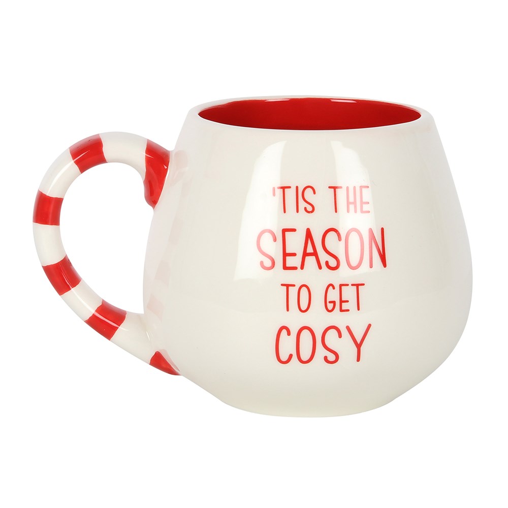 Weihnachtstasse "Tis the season to get cosy"