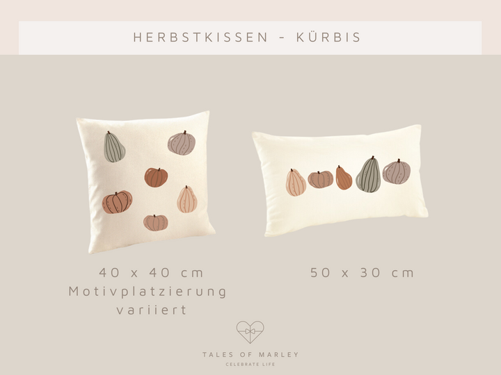 Herbstkissen – Tales of Marley