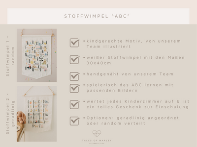 ABC Wimpel - Alphabet