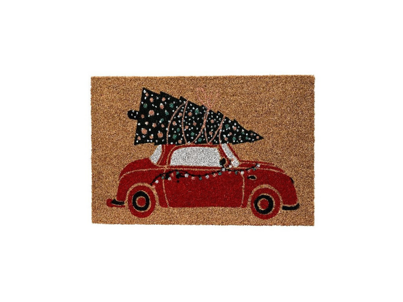 Fußmatte "Christmas Car" - 40x60cm