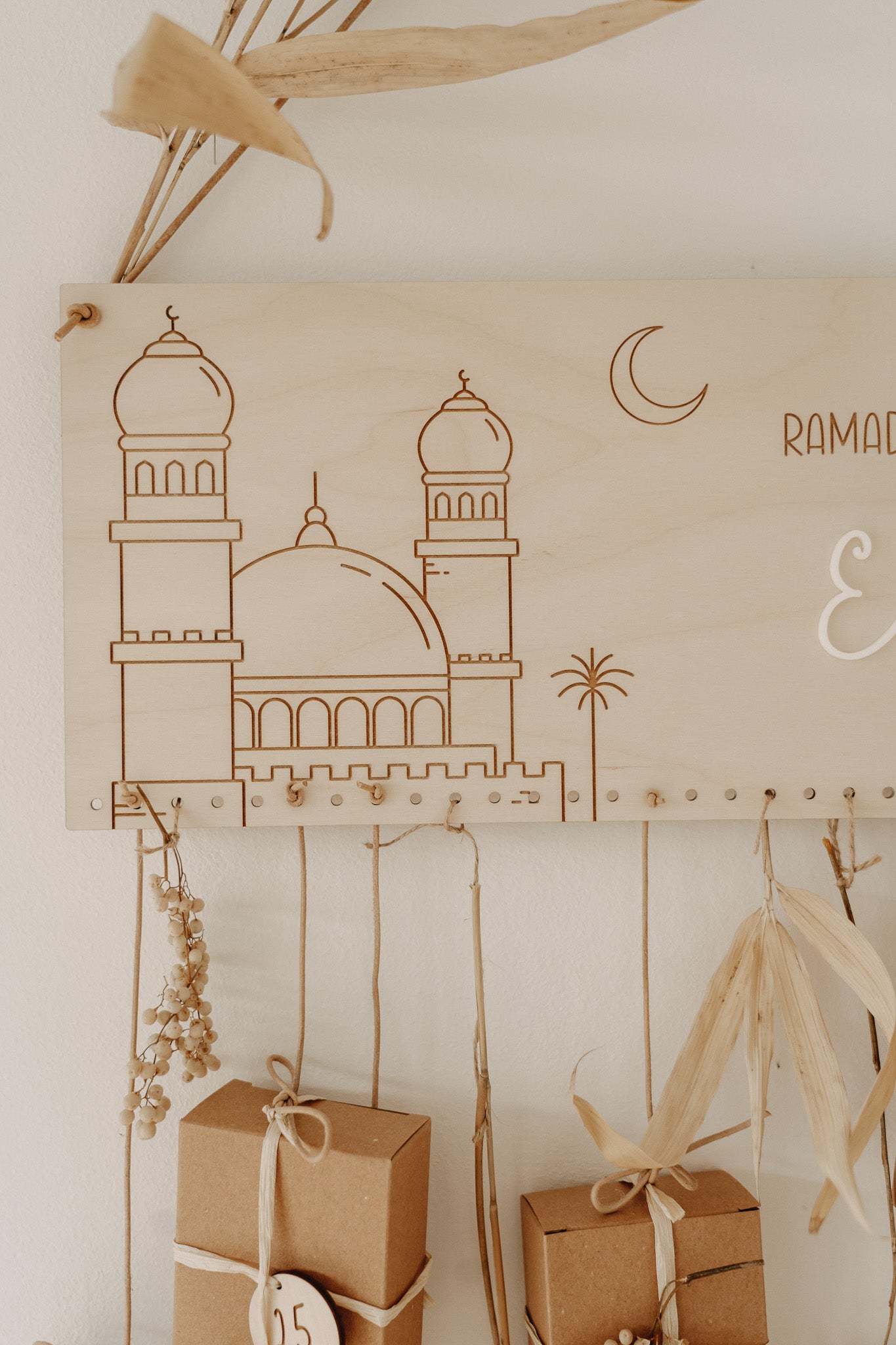 Ramadan-Kalender mit 3D-Name