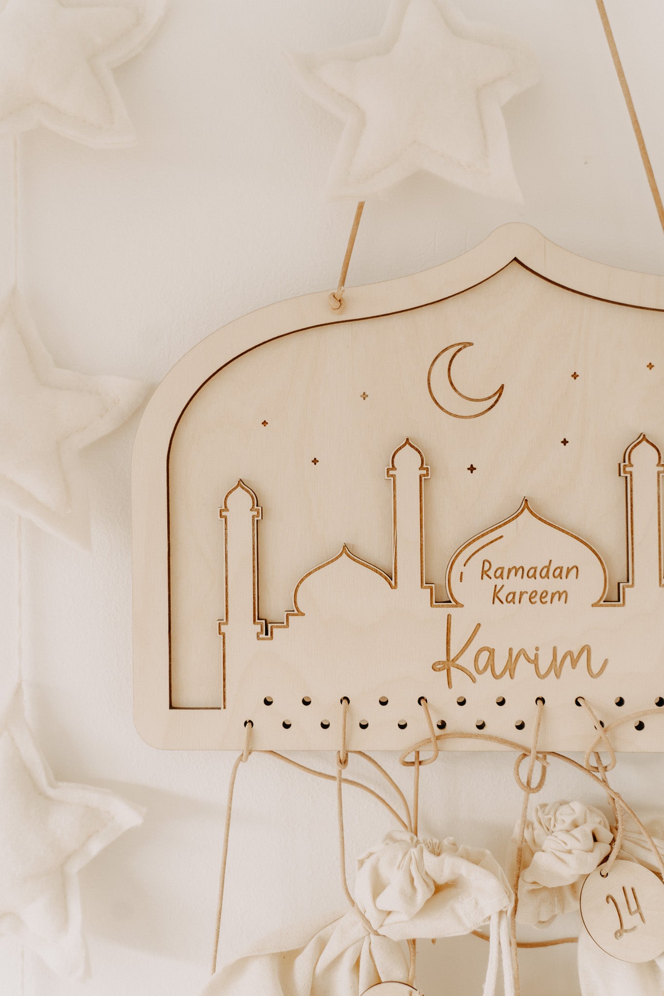 3D-Ramadankalender in Moscheeform