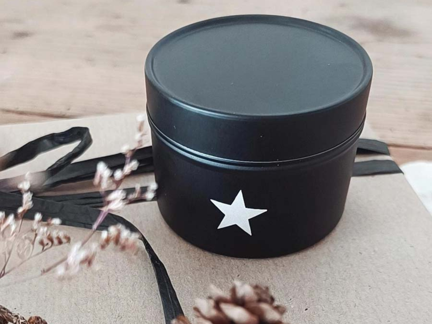 Duftkerze "Nordlicht" in Geschenkverpackung