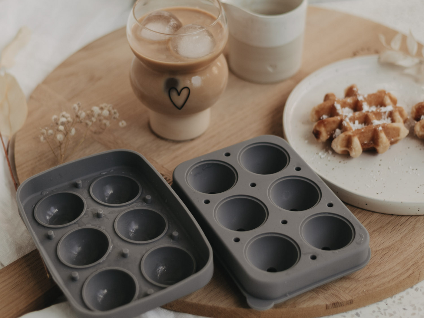 Eiswürfelform Kugeln von Eulenschnitt