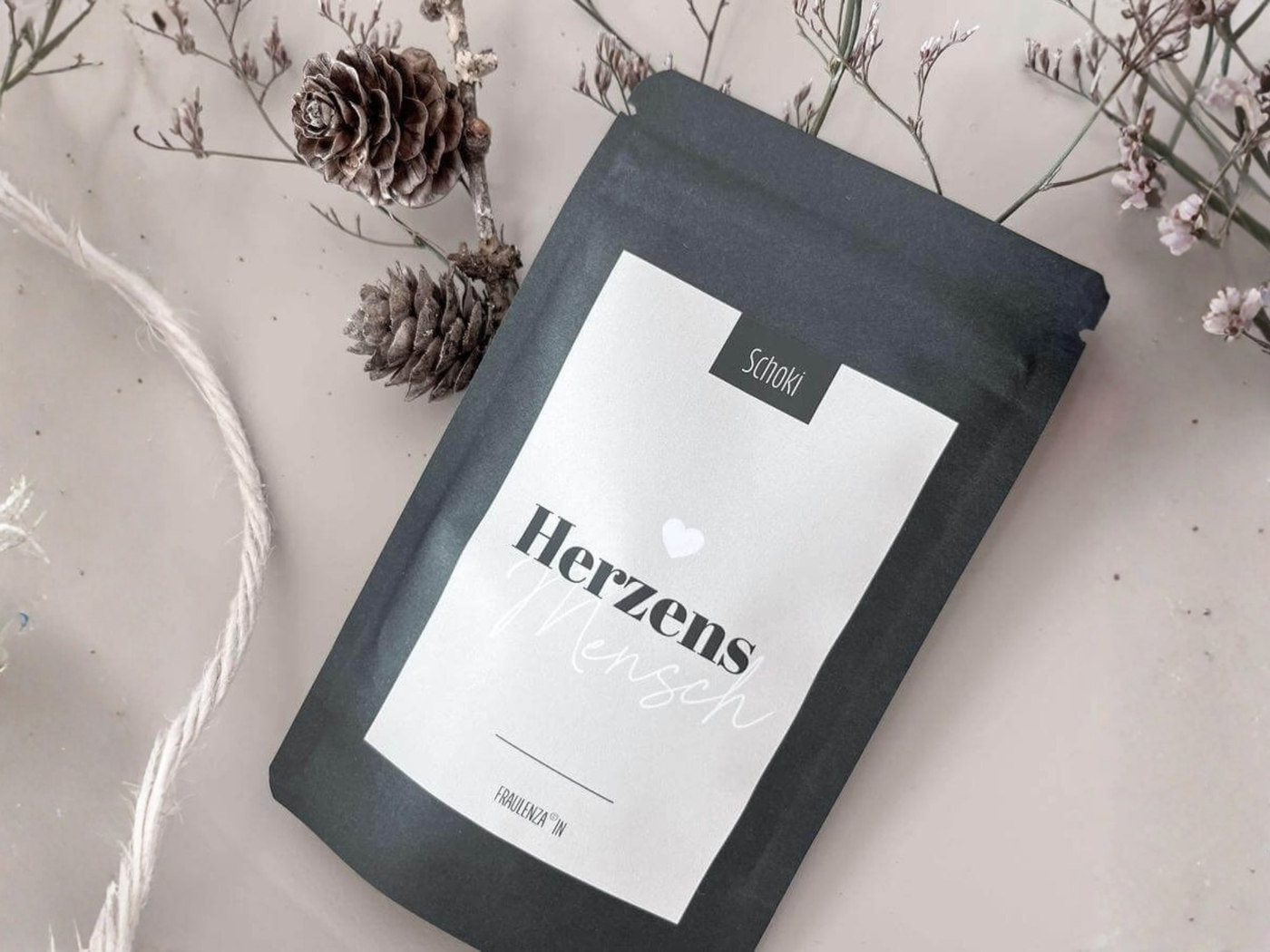 Schokolade "Herzensmensch"