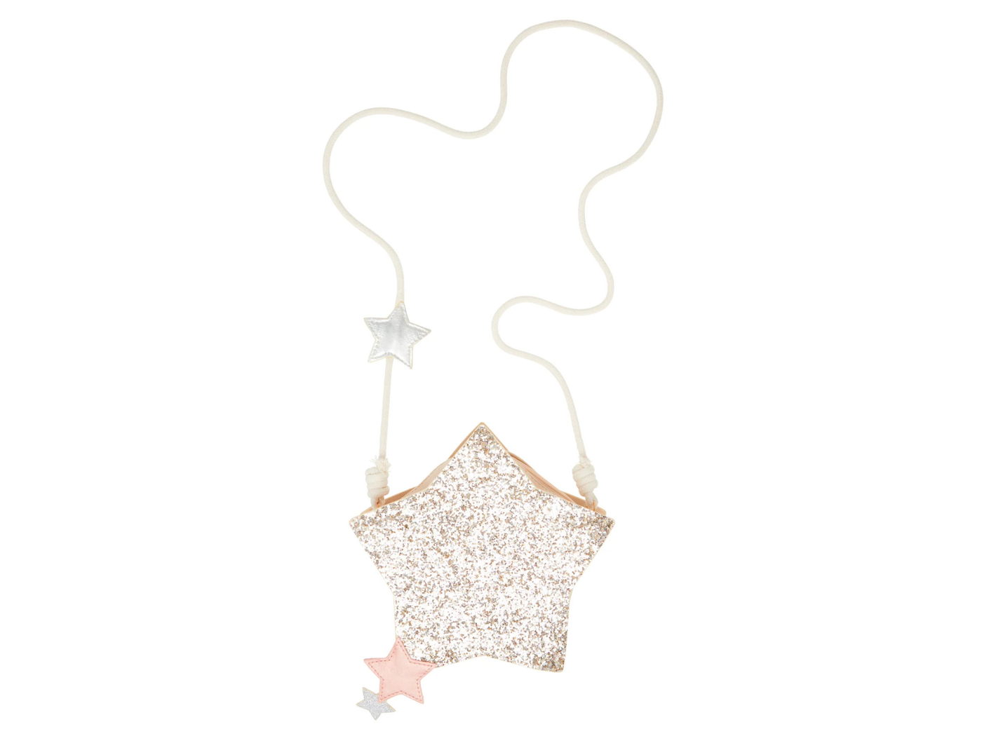 Kindertasche Stern Glitzer