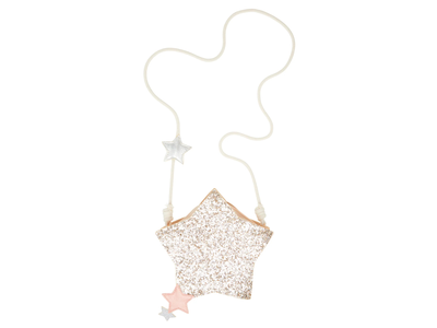 Kindertasche Stern Glitzer
