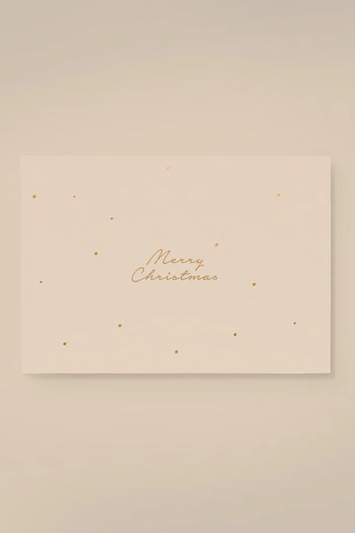 Postkarte "Merry Christmas"