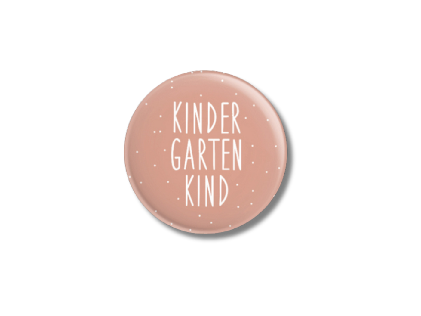 Button "KINDERGARTENKIND" - Rosa