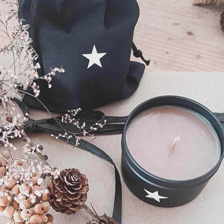 Duftkerze "Nordlicht" in Geschenkverpackung