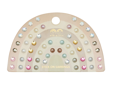 Klebesticker Ohrringe | Perlen