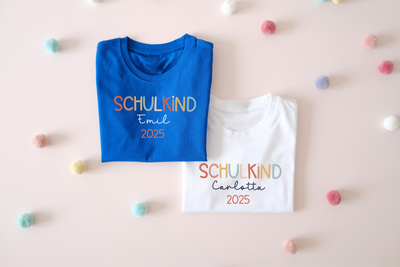 Schulkind Shirt bunt