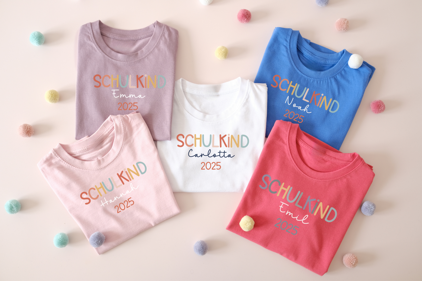 Schulkind Shirt bunt