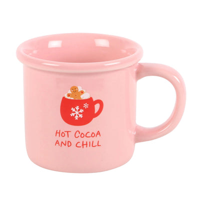 Weihnachtstasse "Hot Cocoa and Chill"