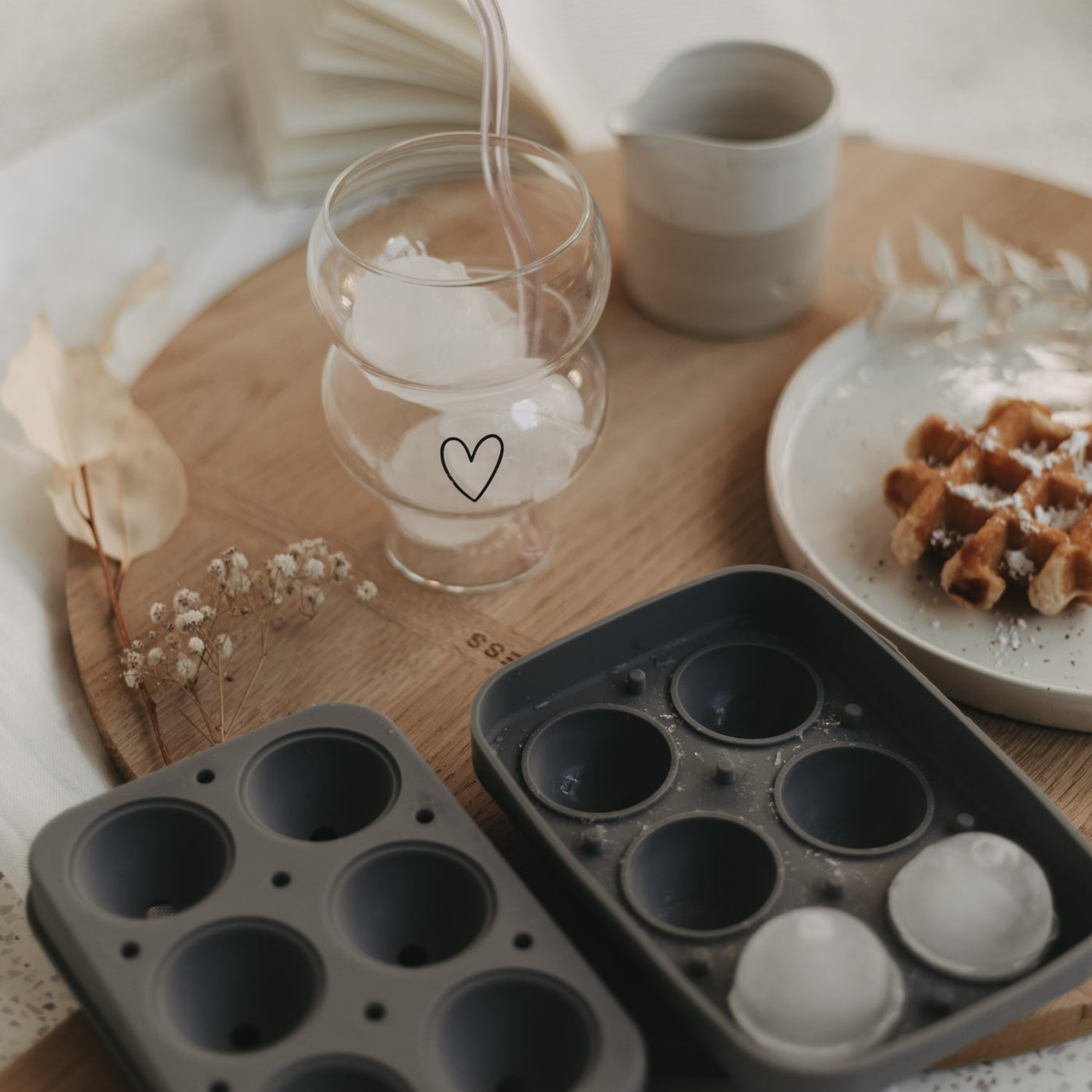 Eiswürfelform Kugeln von Eulenschnitt