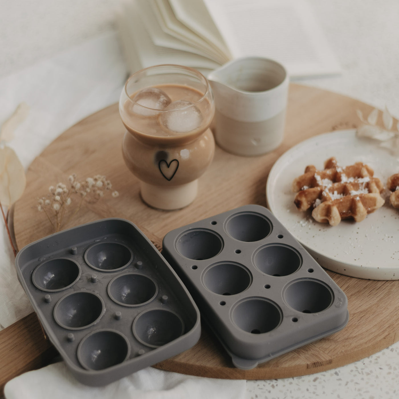 Eiswürfelform Kugeln von Eulenschnitt