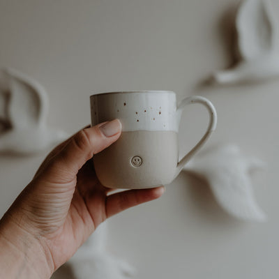 Kleine Cappuccino-Tasse SMILEY