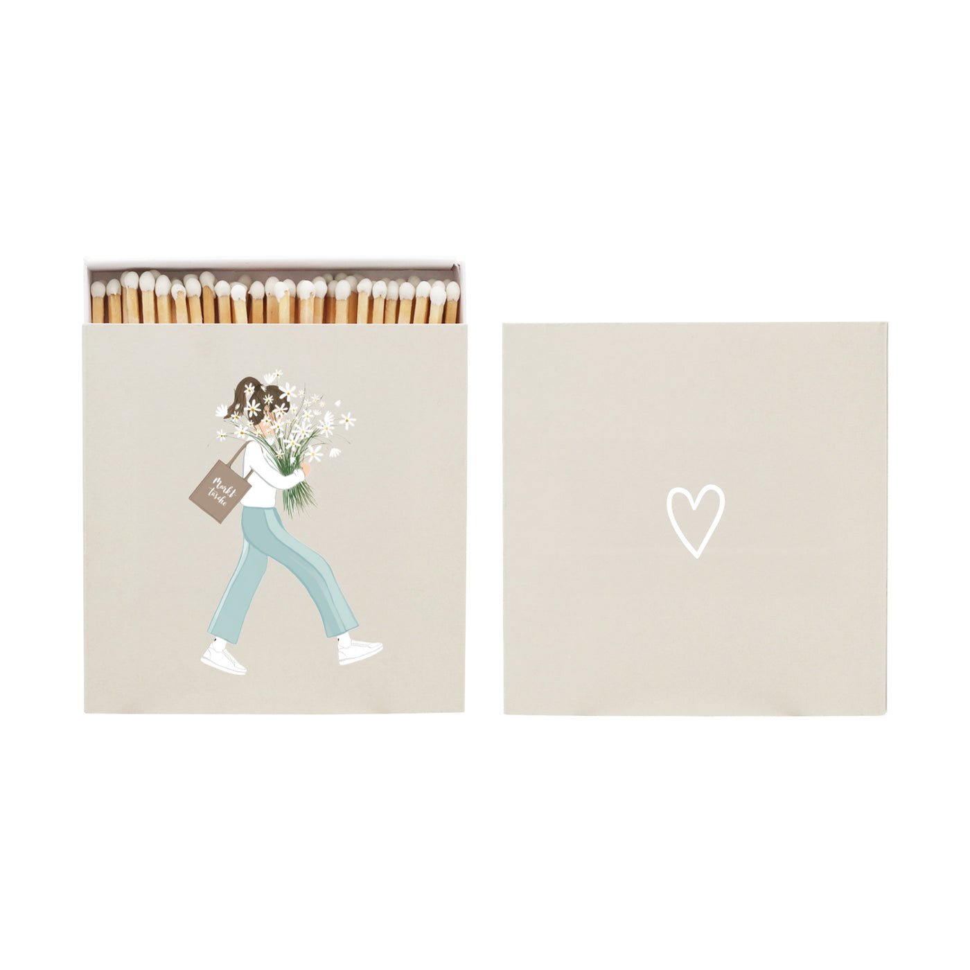 Streichhölzer BLUMENMÄDCHEN