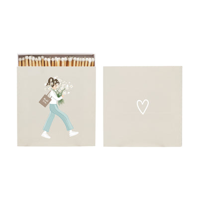 Streichhölzer BLUMENMÄDCHEN