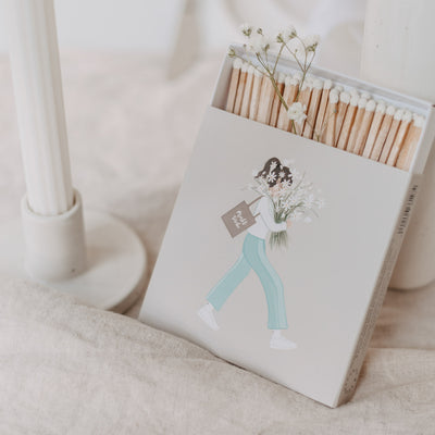 Streichhölzer BLUMENMÄDCHEN