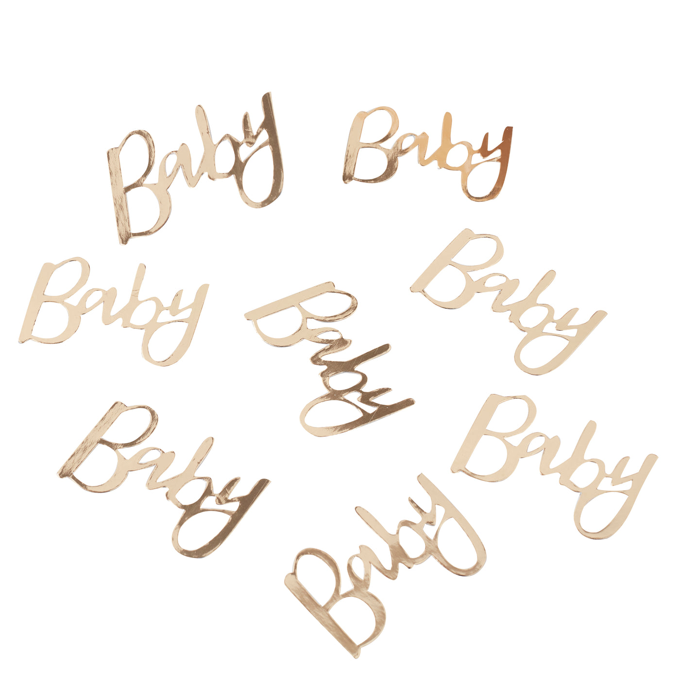 Baby-Konfetti in gold