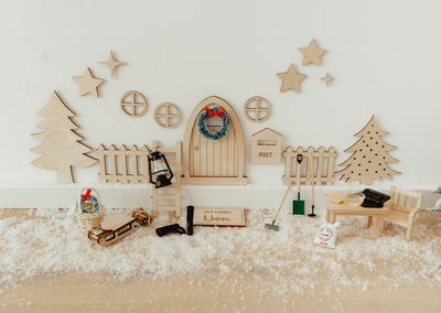 Personalisiertes Wichtelset mit Komplettausstattung für Innen & Außen