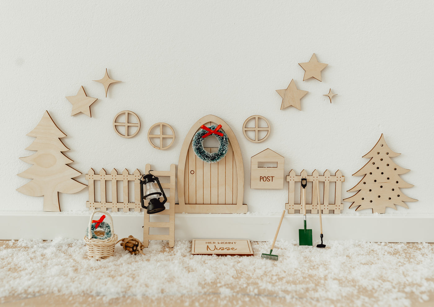 Personalisiertes Wichtelset mit Ausstattung Haus & Hof