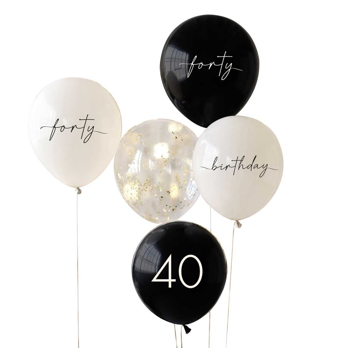 Ballonmix 40. Geburtstag