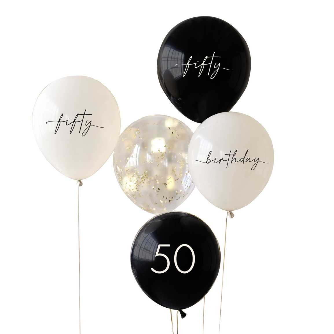 Ballonmix 50. Geburtstag